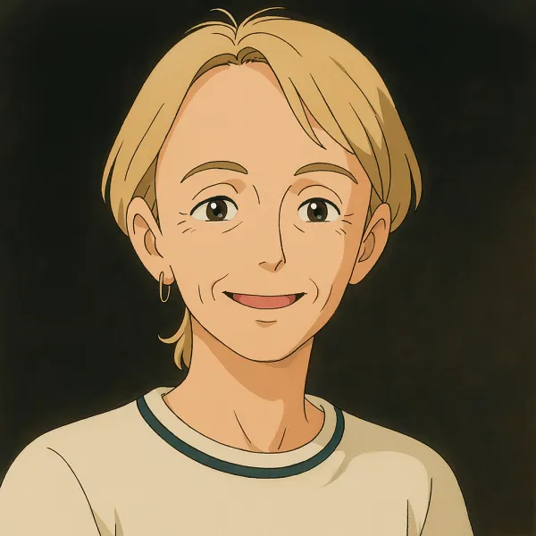 Politische Figur im Ghibli-Stil